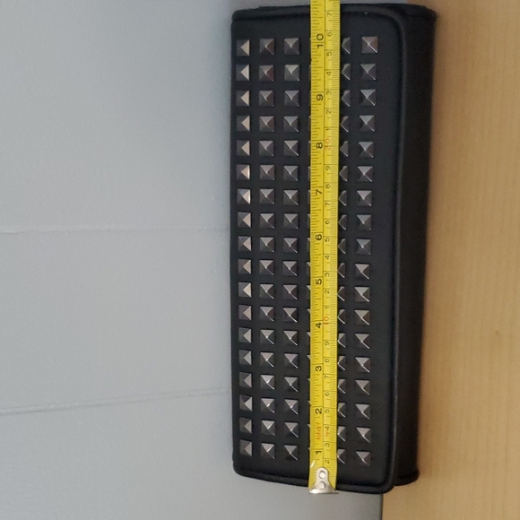 Forever 21 Black Studded Clutch - Picture 5 of 11